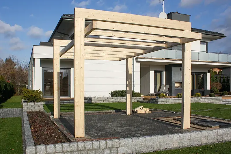 Pergola na wymiar we wzorze MODERN