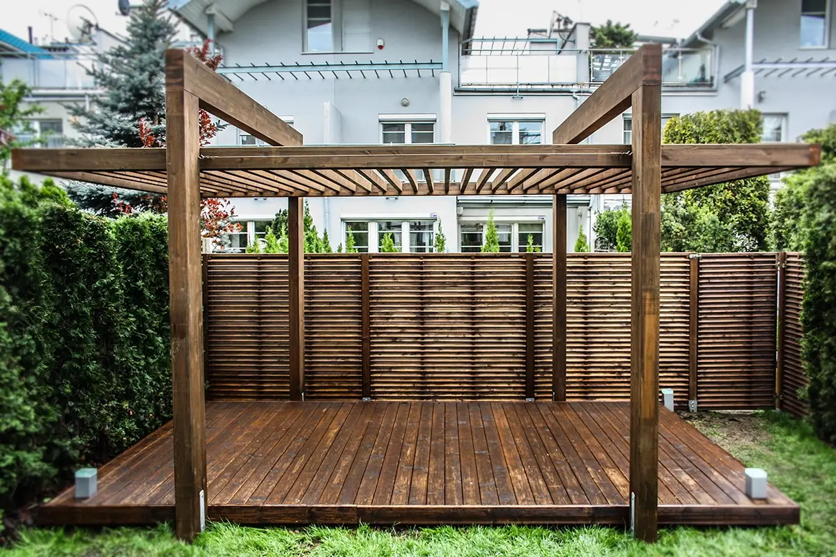 Pergola drewniana na wymiar
